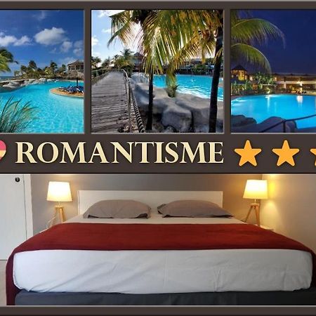 Romantique Et Bel Appartement En Bord De La Mer, Piscine Surveillee Et Belle Plage A 50M Saint-Francois  Bagian luar foto